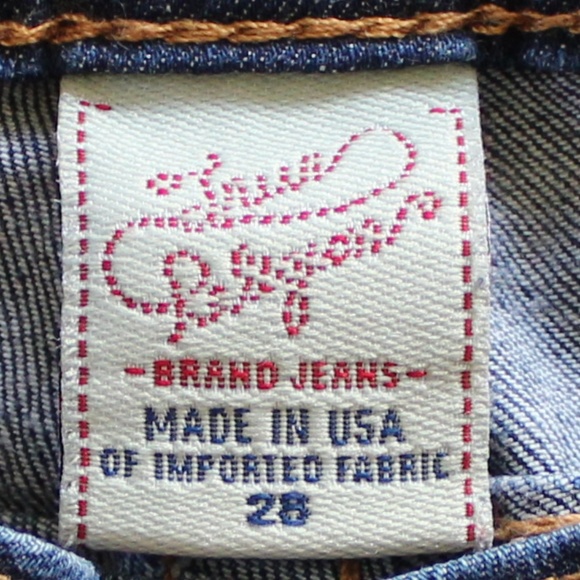 True Religion True Essential Denim Straight Jeans - Picture 4 of 6